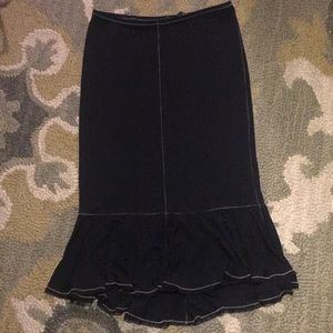Express black skirt